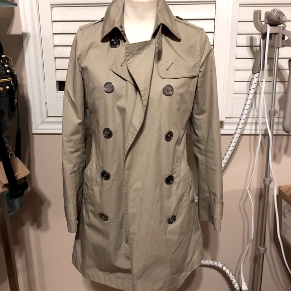 Burberry Brit trench coat size 2 - Picture 1 of 7